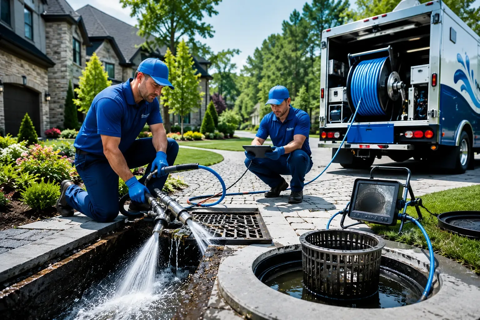 Local outdoor drain cleaning professionals in Cuero, TX