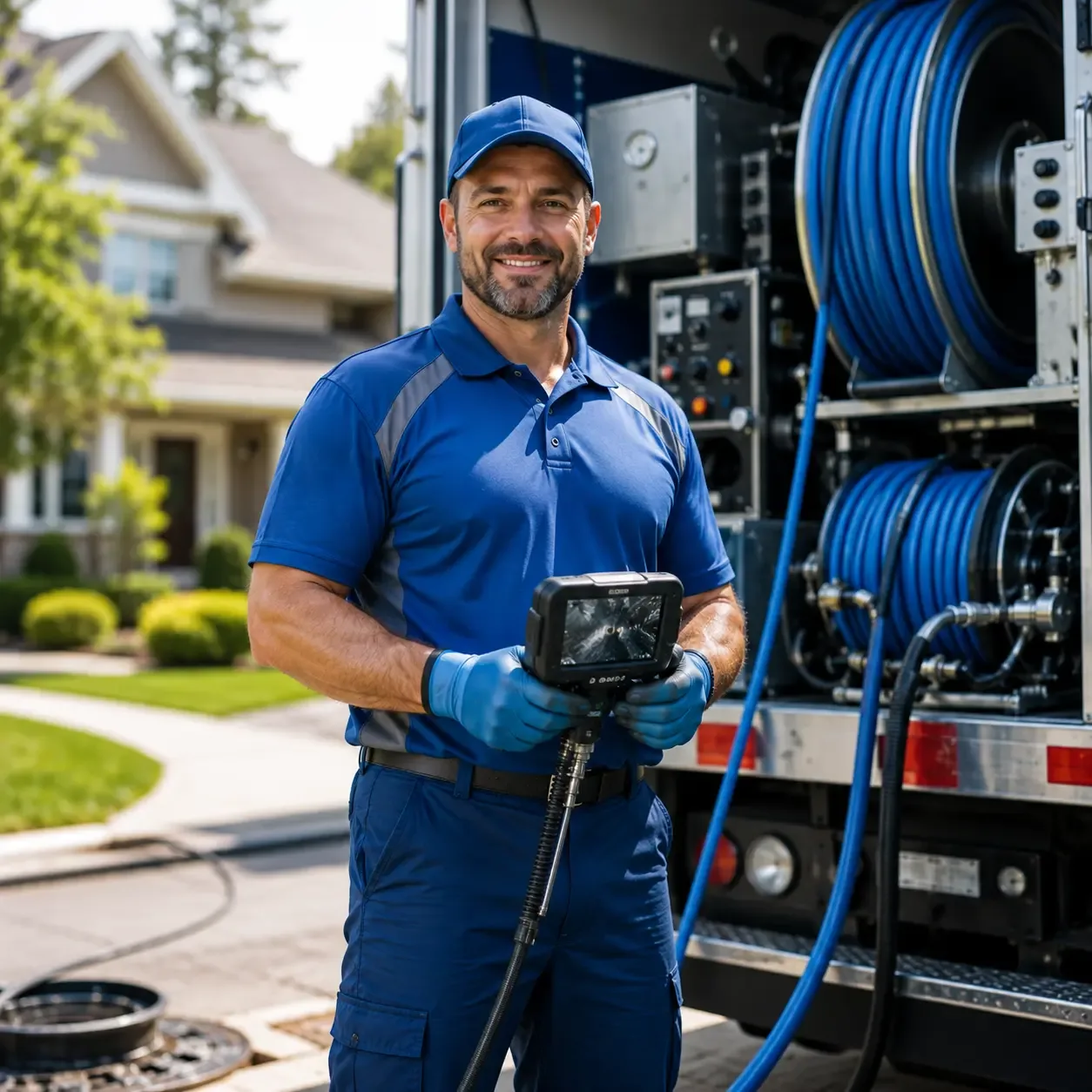 Local outdoor drain cleaning specialists in Cuero, TX